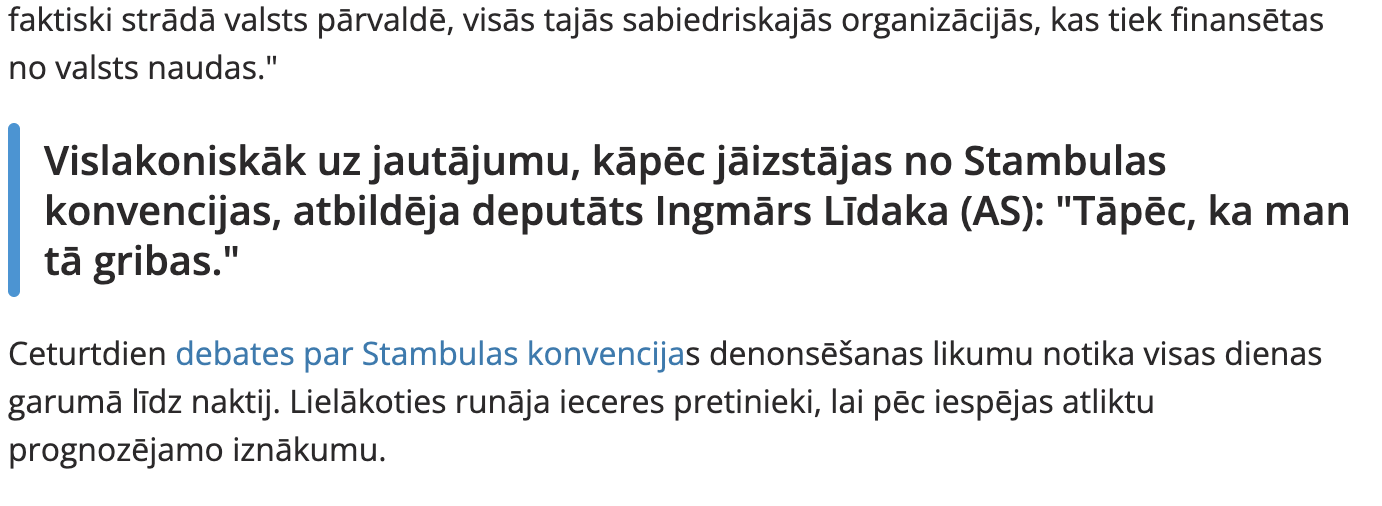 Ingmārs Līdaka saprot demokrātiju